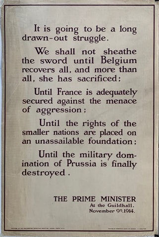 Link to  London Prime Minister Speech 1914London, 1914  Product