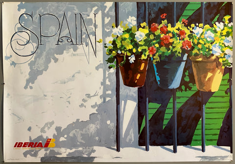 Iberia Airlines Spain Poster #1