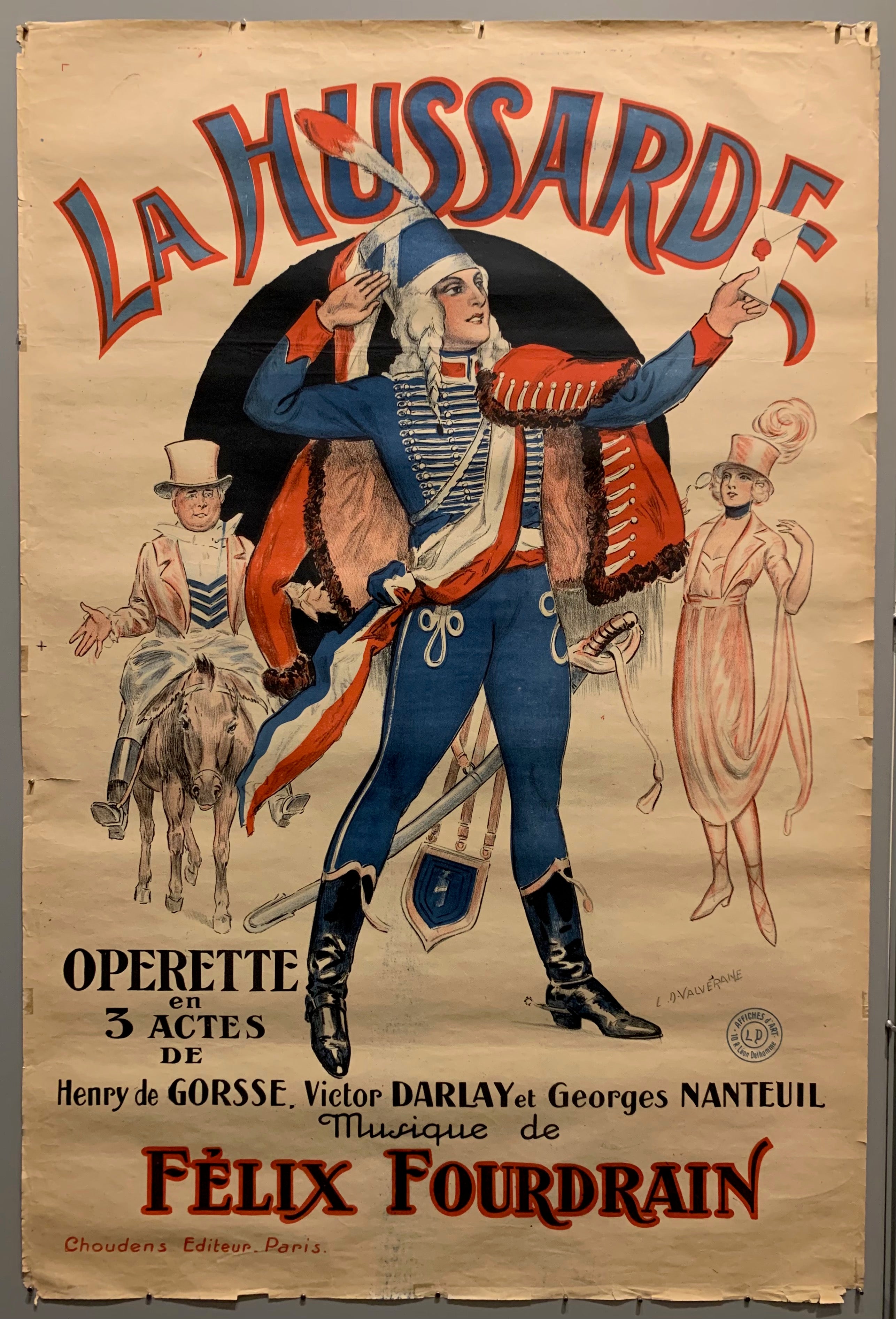 La Hussarde Poster