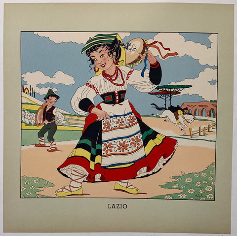 Link to  ITALIAN REGIONS - Laziode felici 1951  Product