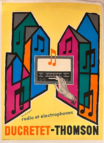 Link to Ducretet-Thomson Radio et Electrophones ✓France, C.1970 Product
