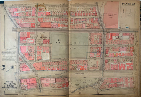 Link to Atlas of the City of New York Borough of the Bronx (Volume 2)New York City, 1924 Product