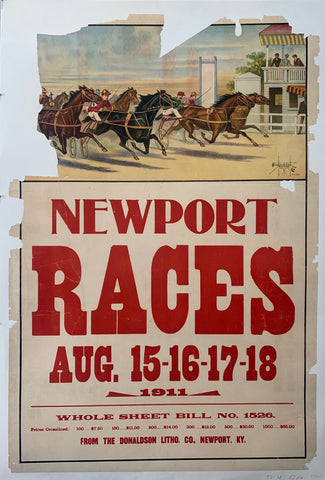 Link to  Newport Races PosterU.S.A, 1911  Product