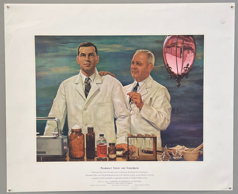 Link to  Pharmacy Today and Tomorrow PosterU.S.A., 1957  Product
