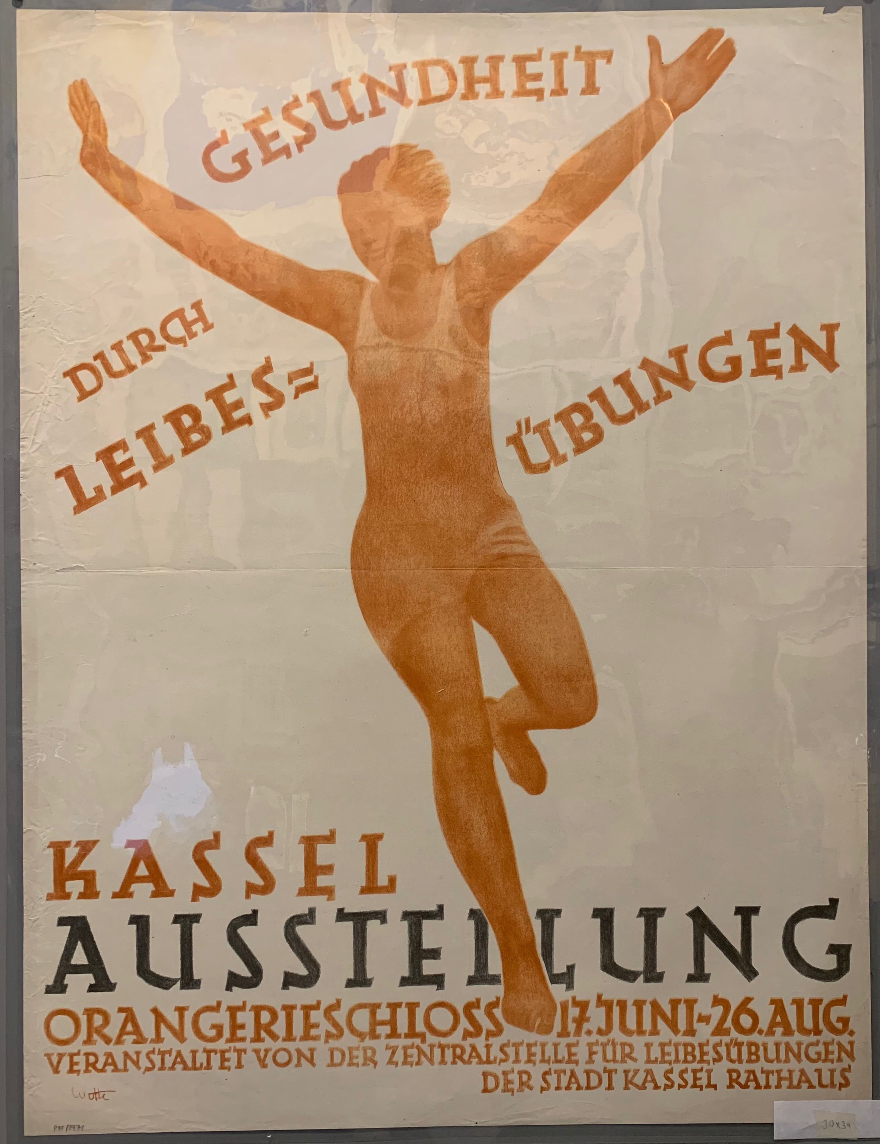 Gesundeheit Durch Leibesubungen Poster