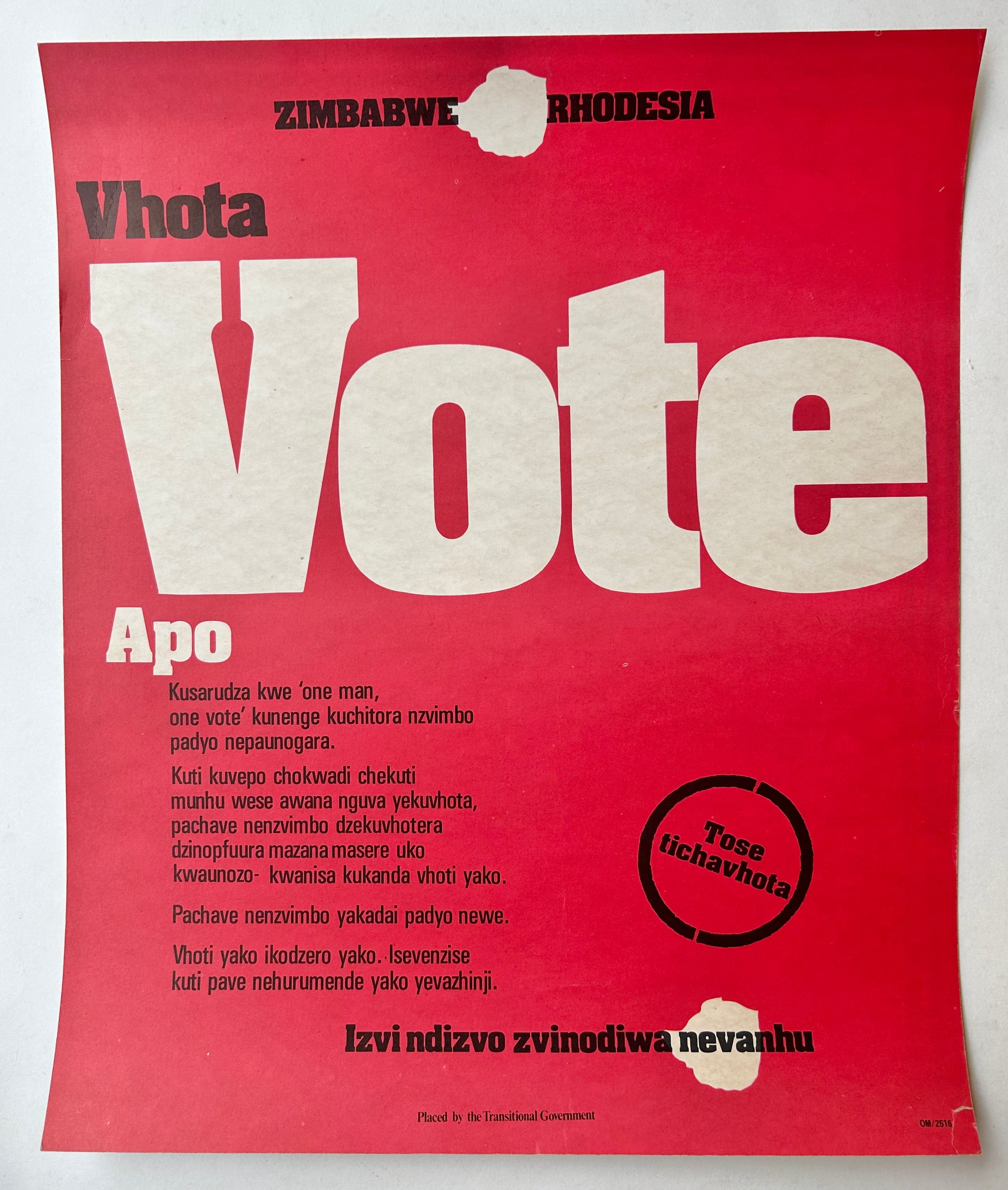 Use Your Vote Poster #3