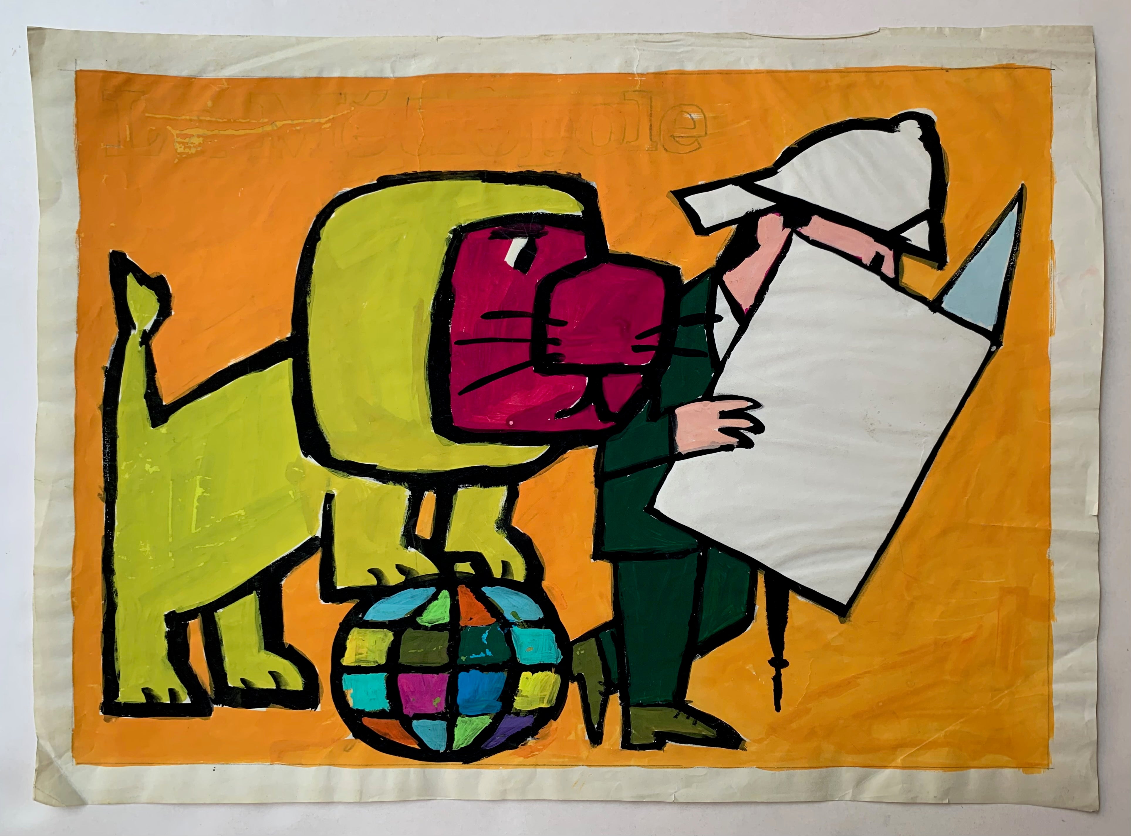 La Métropole Original Advertising Sketch