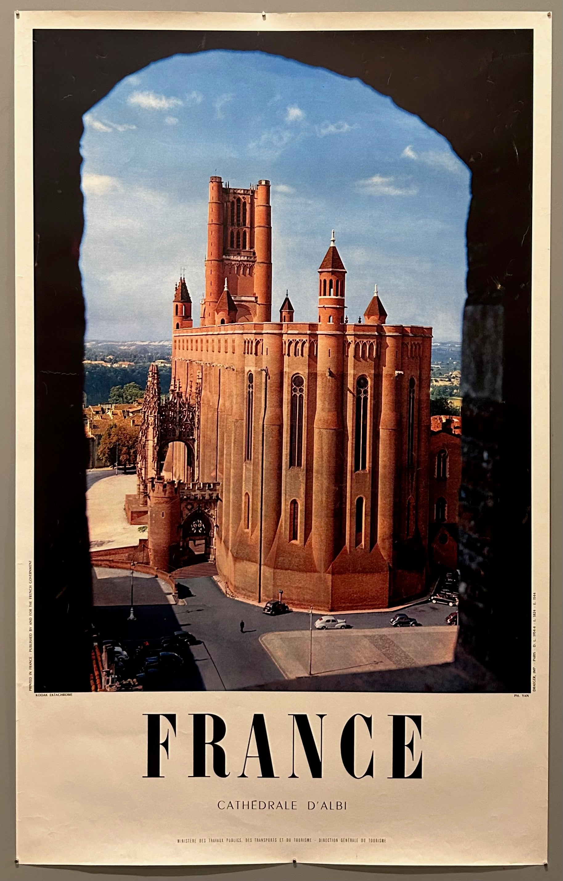 France Cathédrale d'Albi Poster