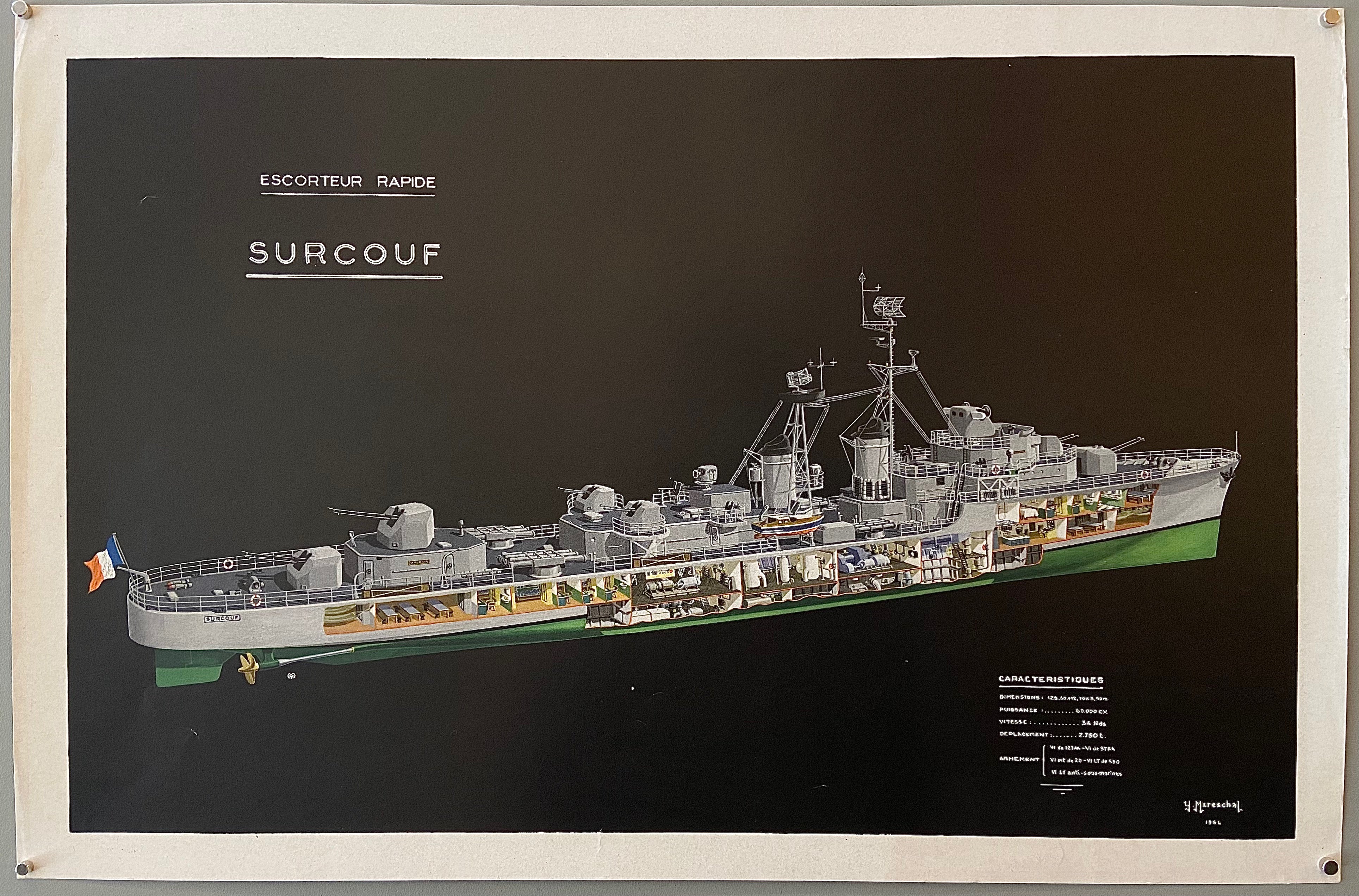poster of a ship