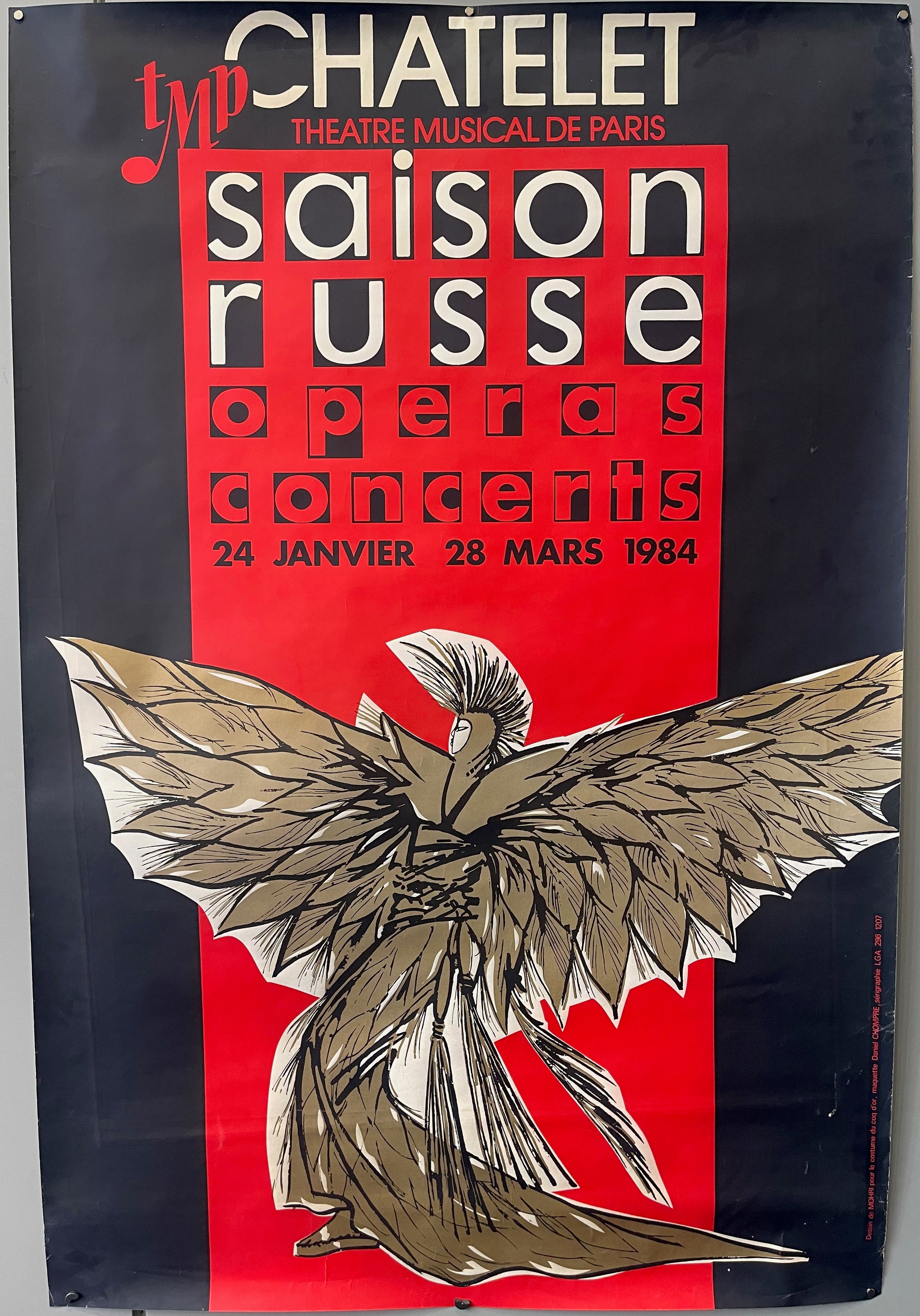 Chatelet Theatre Musical de Paris Poster