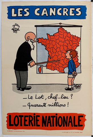 Link to Loterie Nationale: "Student Learning Maps"France, C. 1955 Product