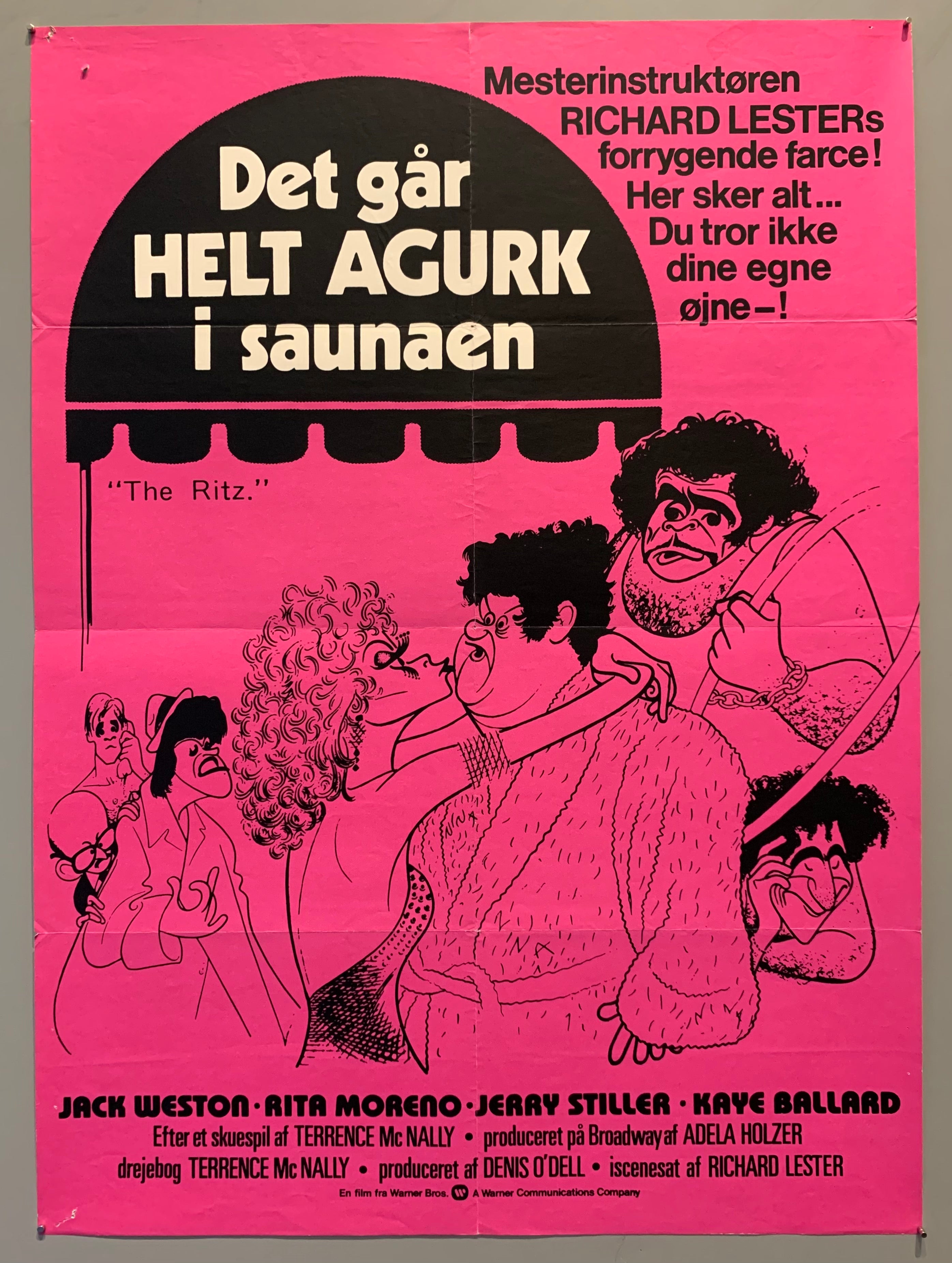Det Går Helt Agurk i Saunaen