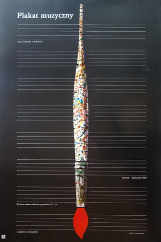 Link to  Plakat MuzycznyHubert Hilscher 1980  Product