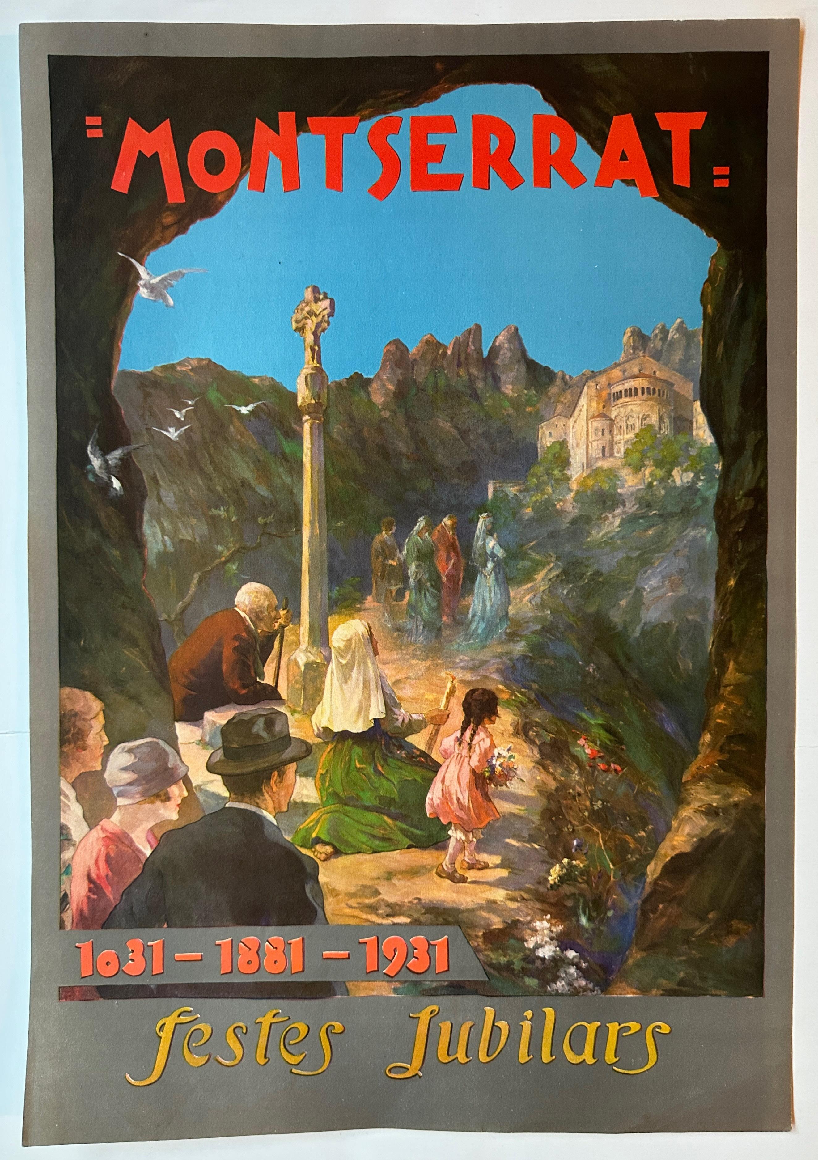 Montserrat Festes Jubilars Poster