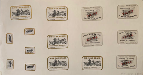 Link to Side Car/Ford Car Brand LabelsTransportation Poster, c. 1920 Product