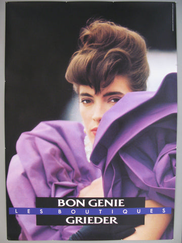 Link to  Bon Genie Grieder Swiss PosterSwitzerland, 1988  Product