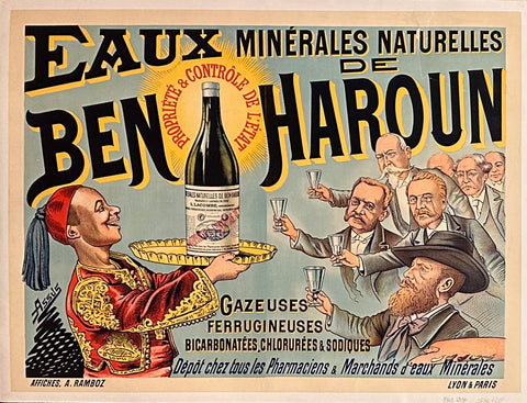 Link to  Eaux Minérales Naturelles de Ben Haroun  ✓France, c. 1950  Product