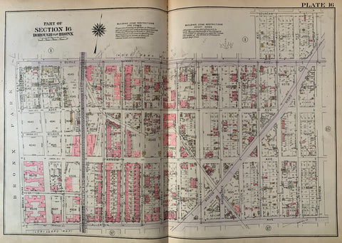 Link to Atlas of the City of New York Borough of the Bronx (Volume 3)New York City, 1927 Product