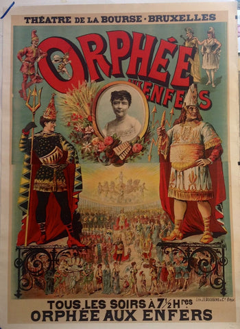 Link to Tous Les Soirs A 7 1/2th Hres: Orphee Aux EnfersFrance, C.1870s Product