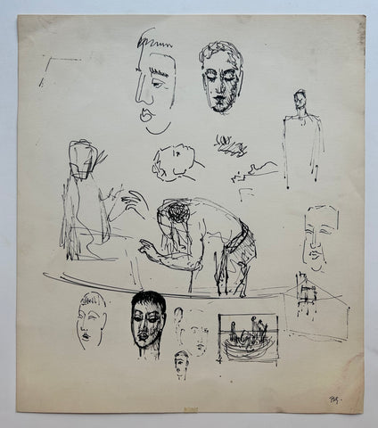 Link to Observational Sketch, Benoît Gilsoul #26Belgium, c. 1980s Product