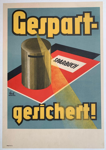 Link to  Gespart-gesichert! ✓Germany, C. 1935  Product