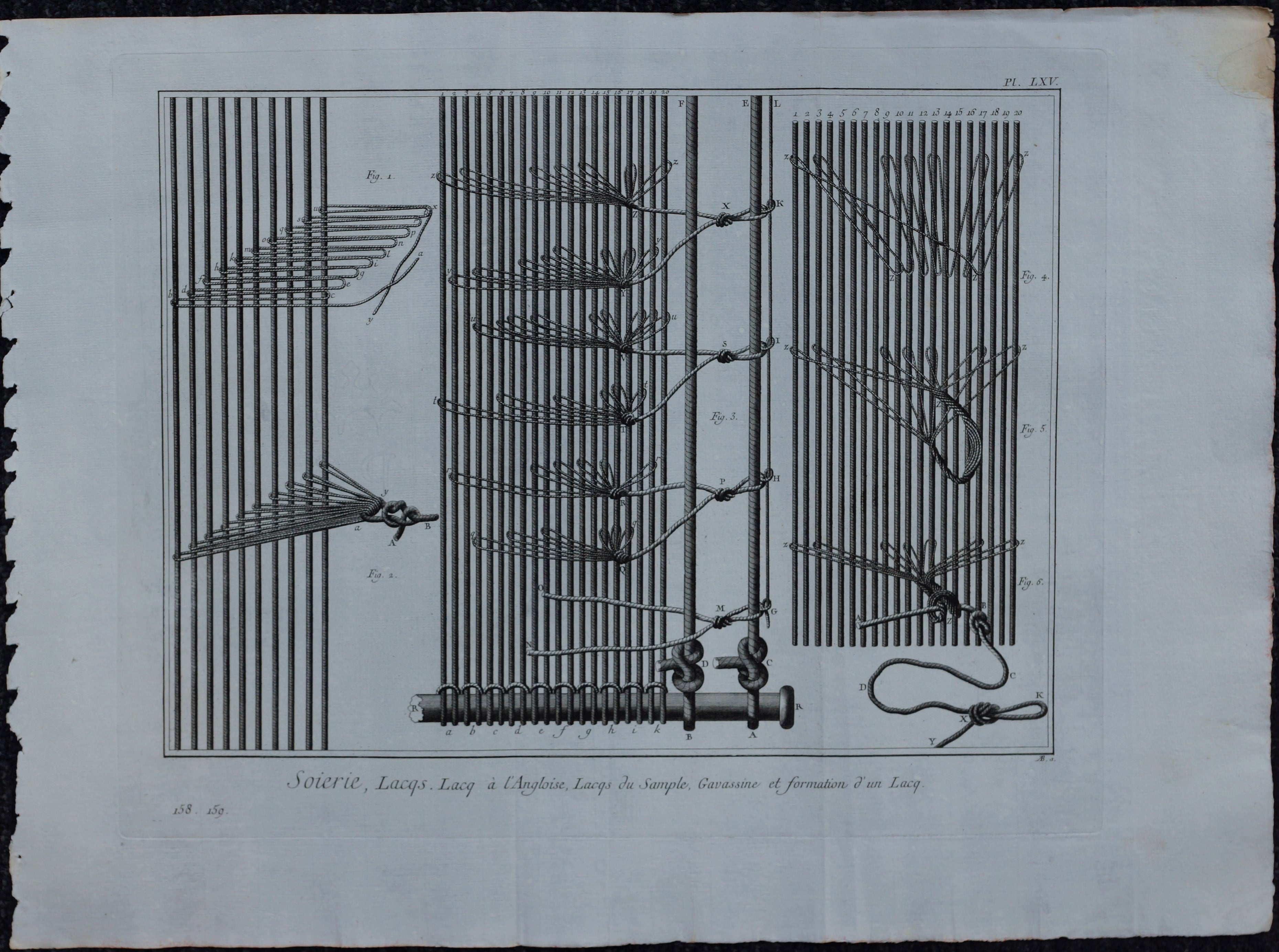French Engraving Plate LXV