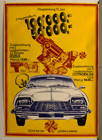 Link to Gluck bei der Landes-Lotterie PosterSwitzerland, c. 1965 Product