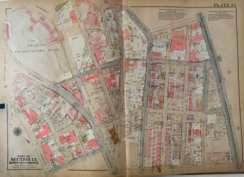 Link to Atlas of the City of New York Borough of the Bronx (Volume 2)New York City, 1924 Product