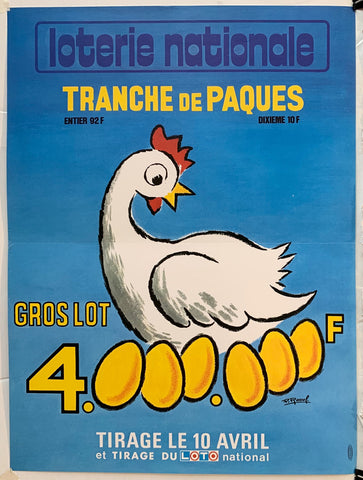 Link to  Loterie Nationale - "Tranche de Paques"France, C. 1975  Product
