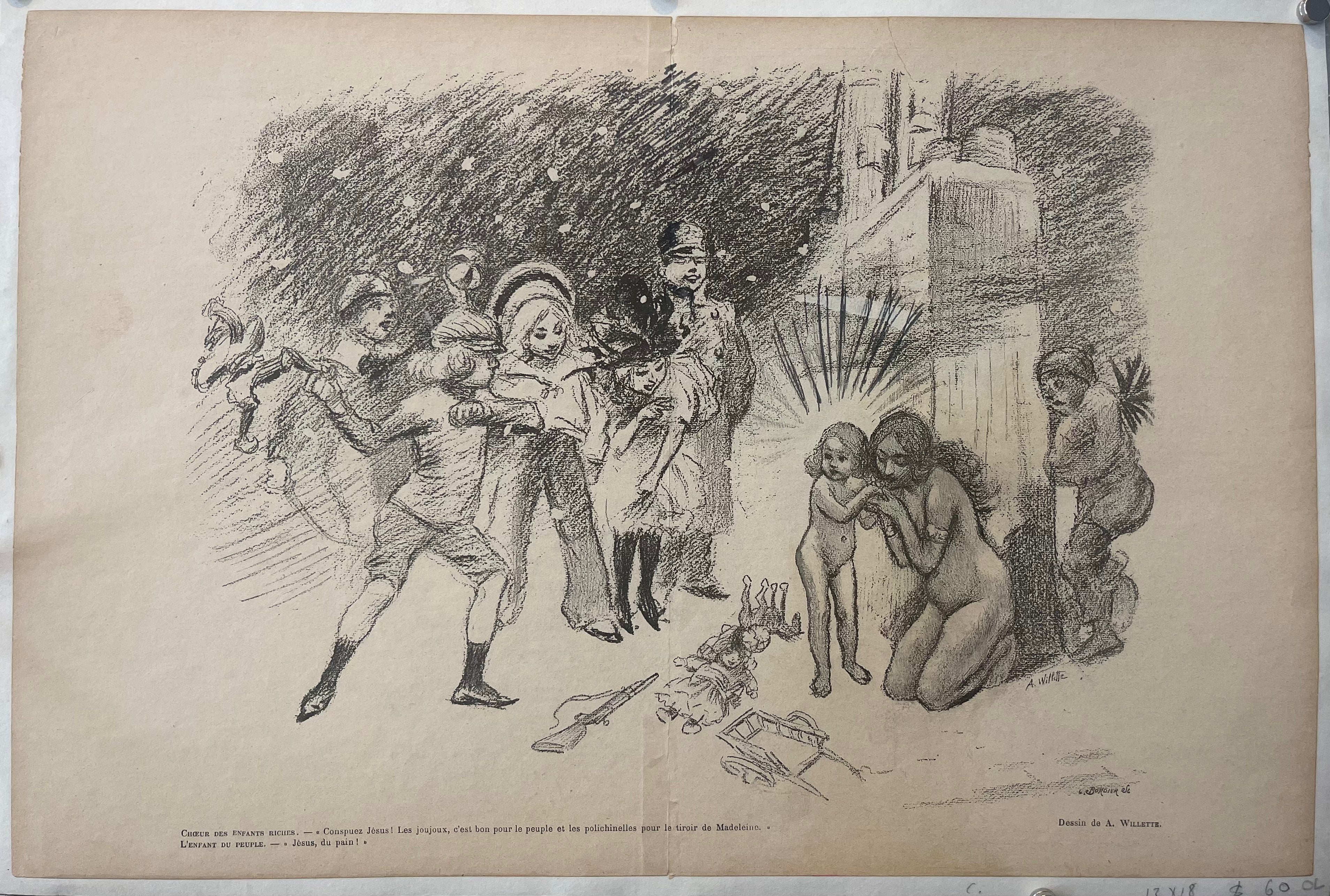 Adolphe Willette Le Rire Illustration