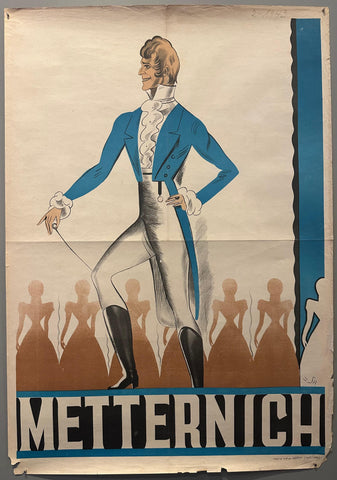 Link to  Prince Metternich PosterAustria, 1943  Product