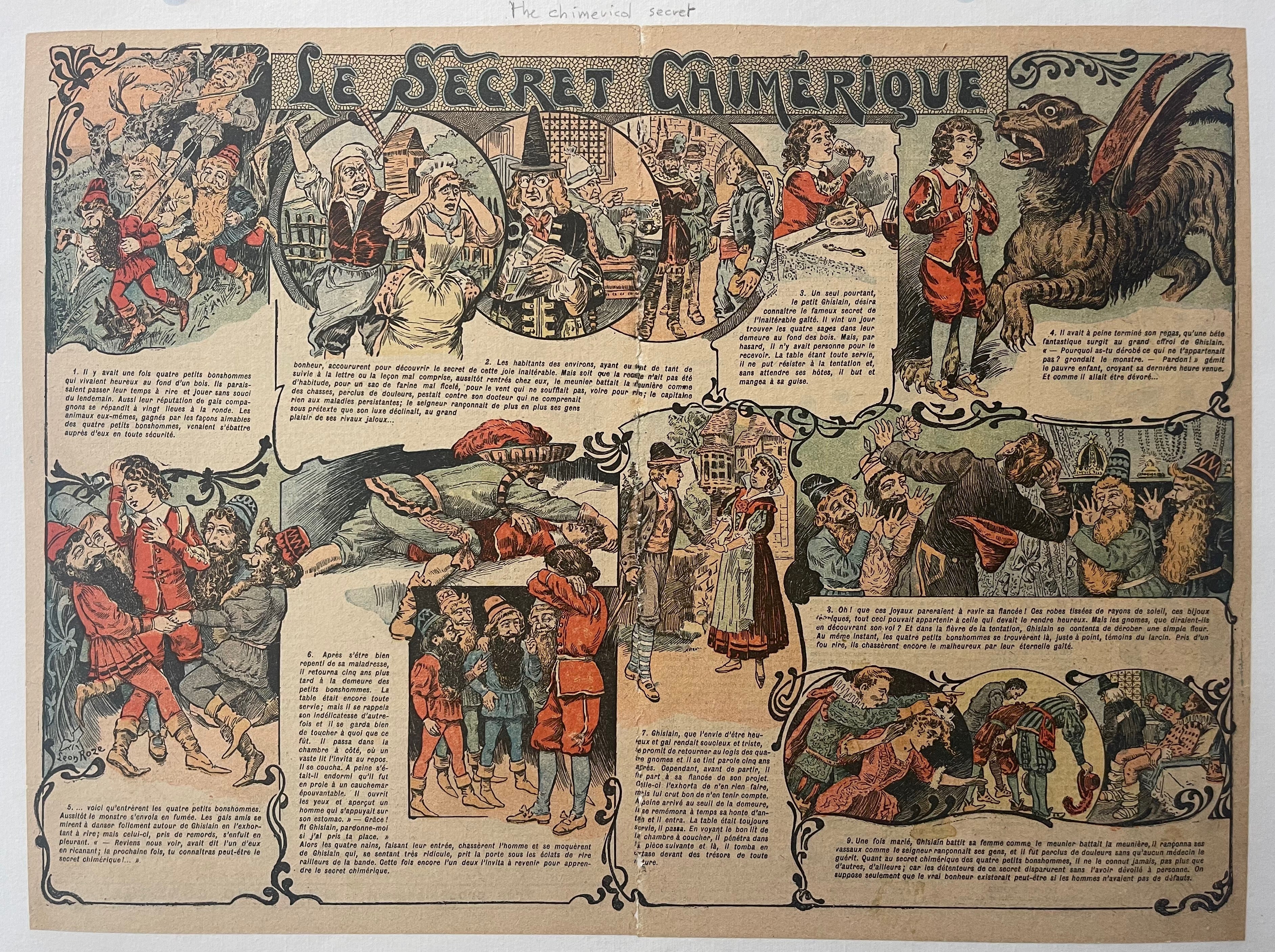 Le Secret Chimérique Poster