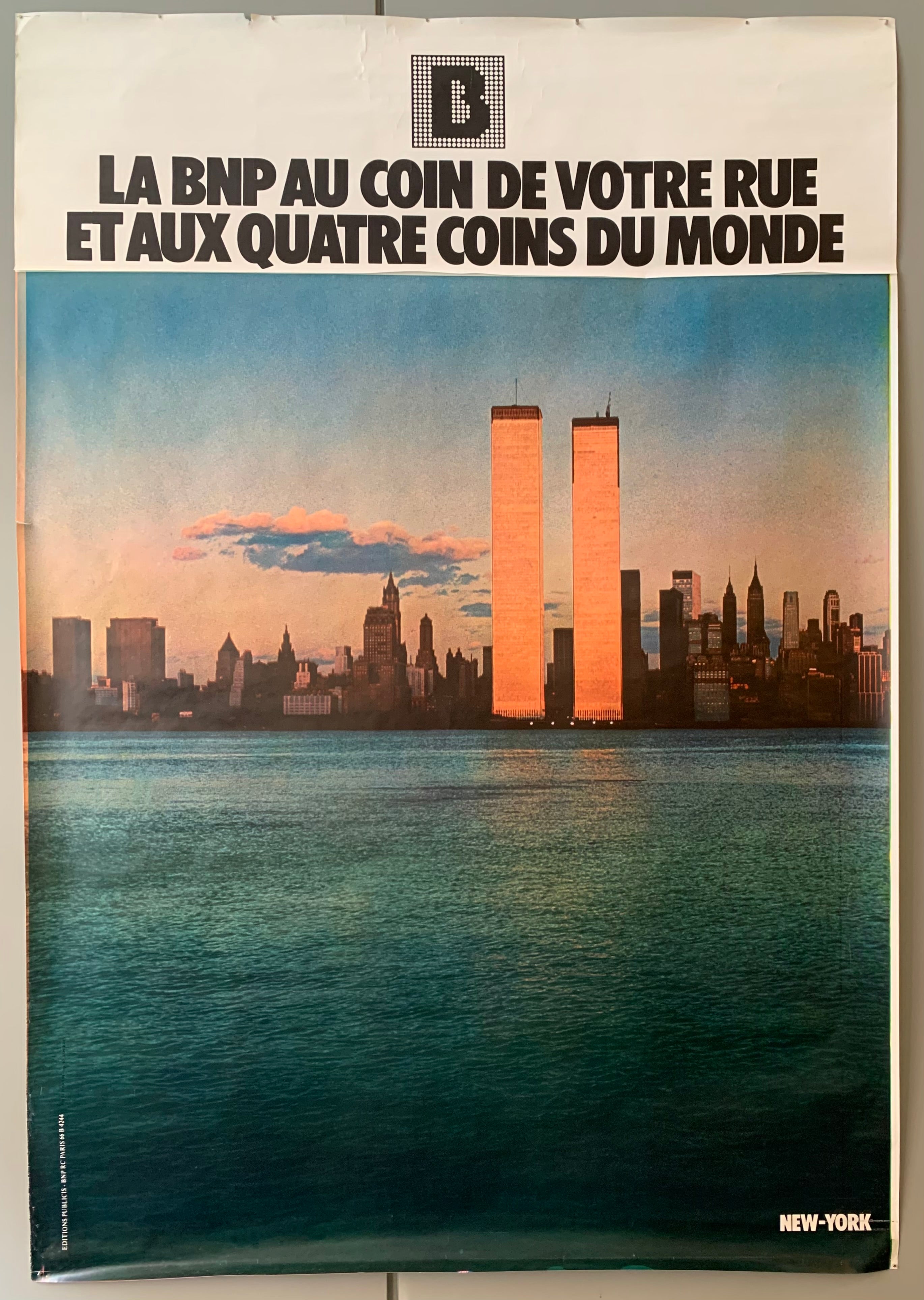 La BNP New York Poster – Poster Museum