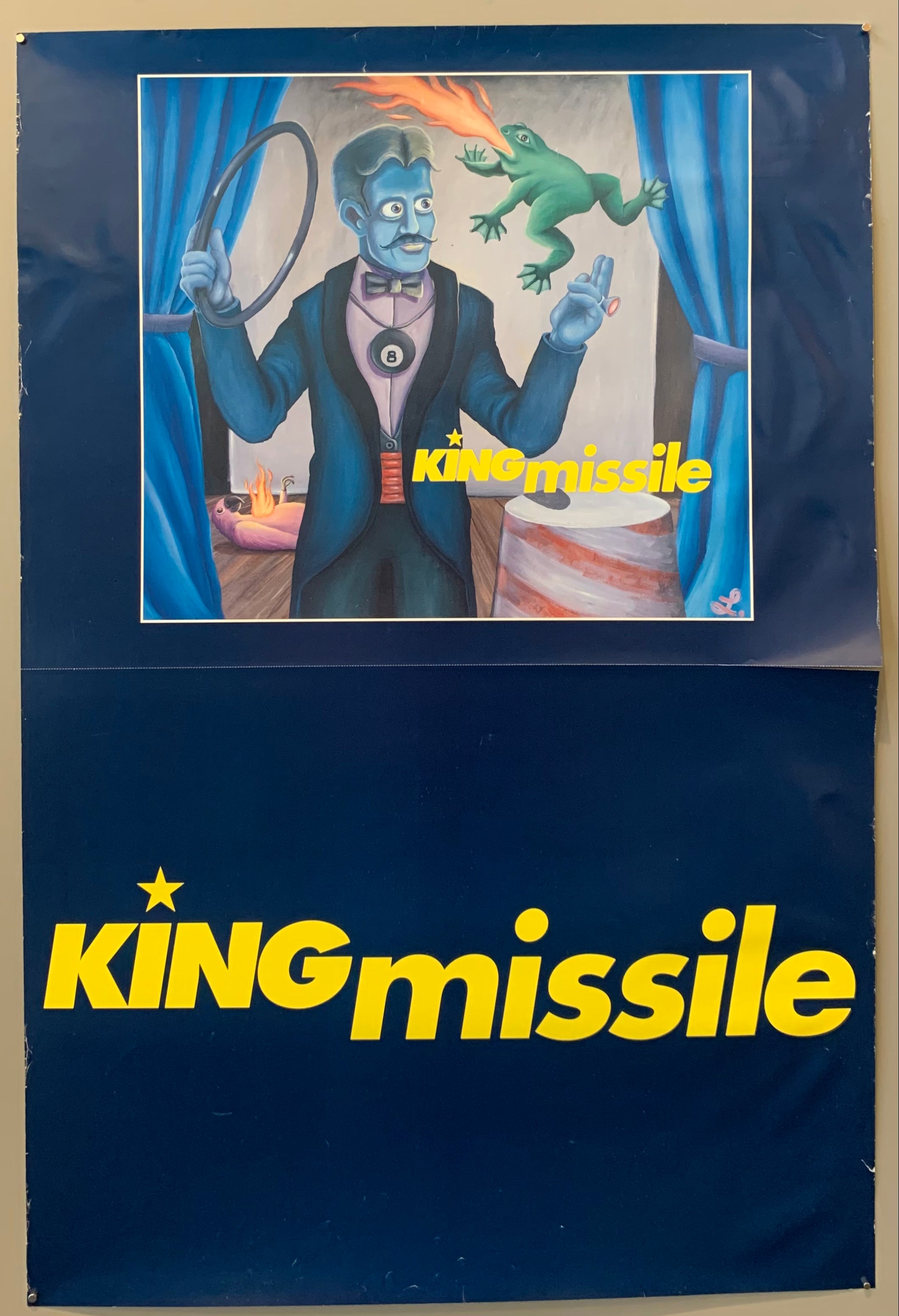 King Missile Double-Sided Poster