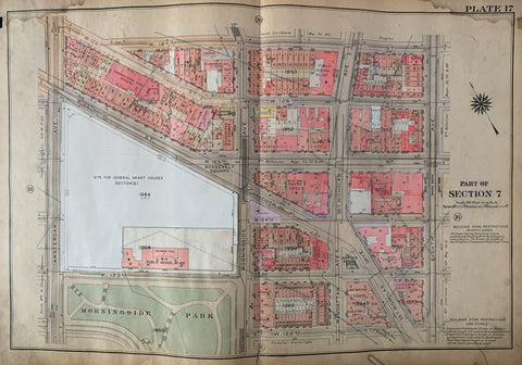 Link to Atlas of the City of New York Borough of the Manhattan (Volume 4)New York City, 1924 Product