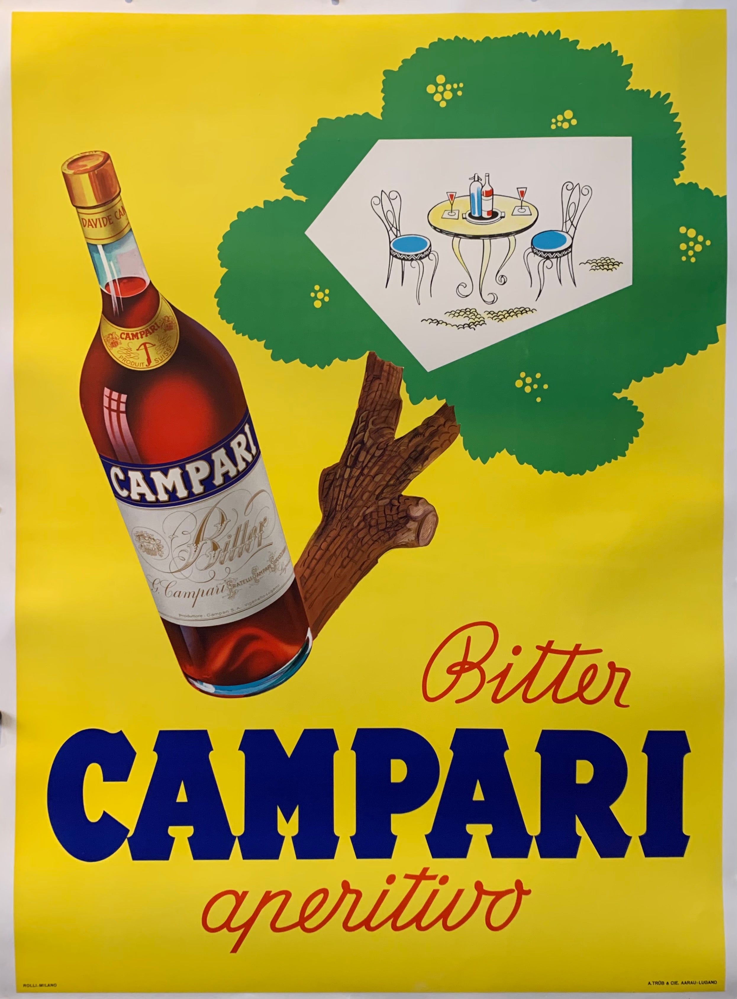 カンパリ 1955年 広告集 Bitter CAMPARI l´aperitivo Pubblicita 1955 