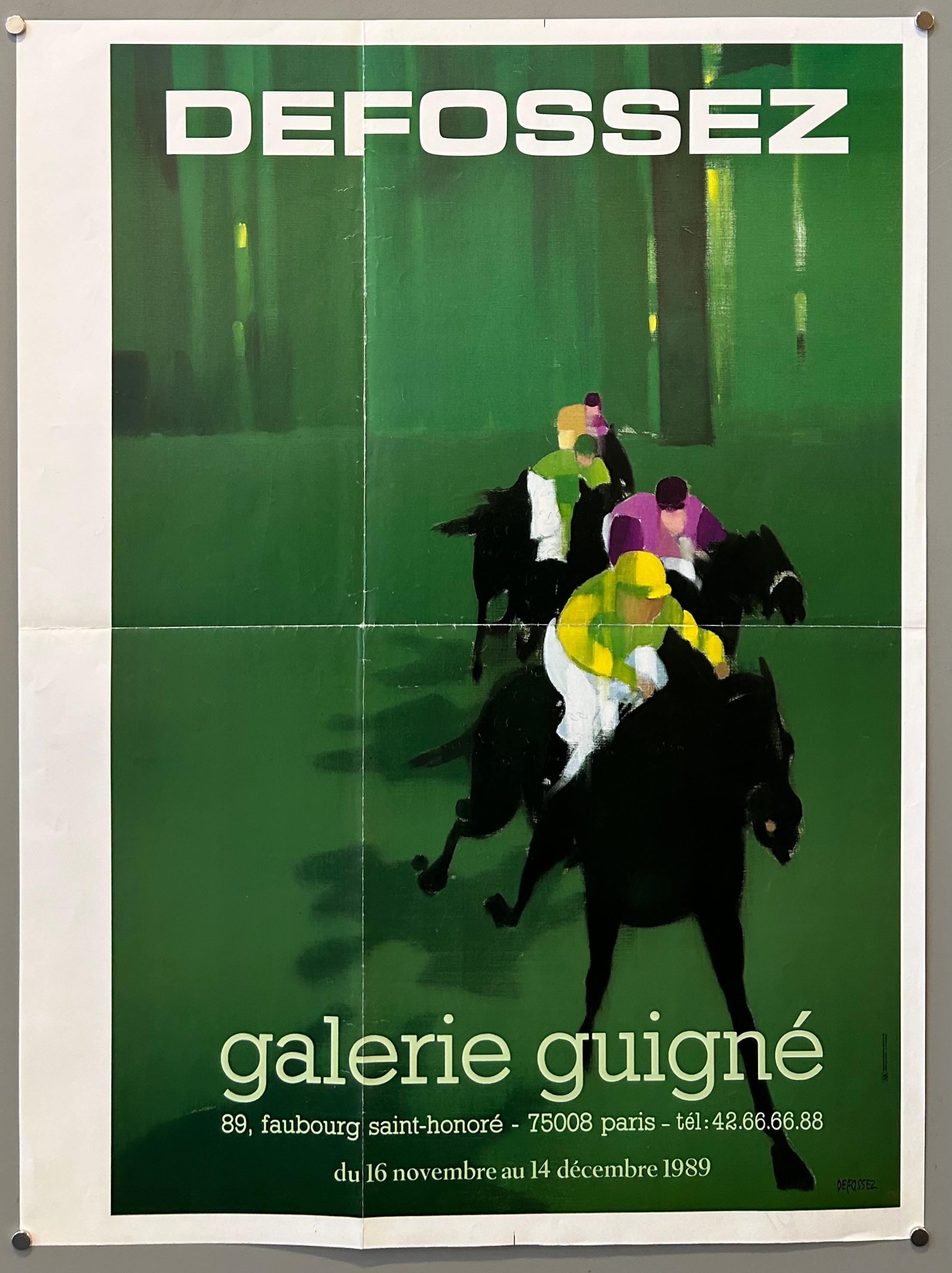 Defossez at Galerie Guigné Poster