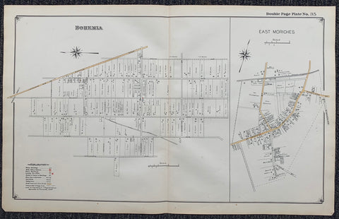 Link to Long Island Index Map No.2 - Plate 35 East MorichesLong Island, C. 1915 Product