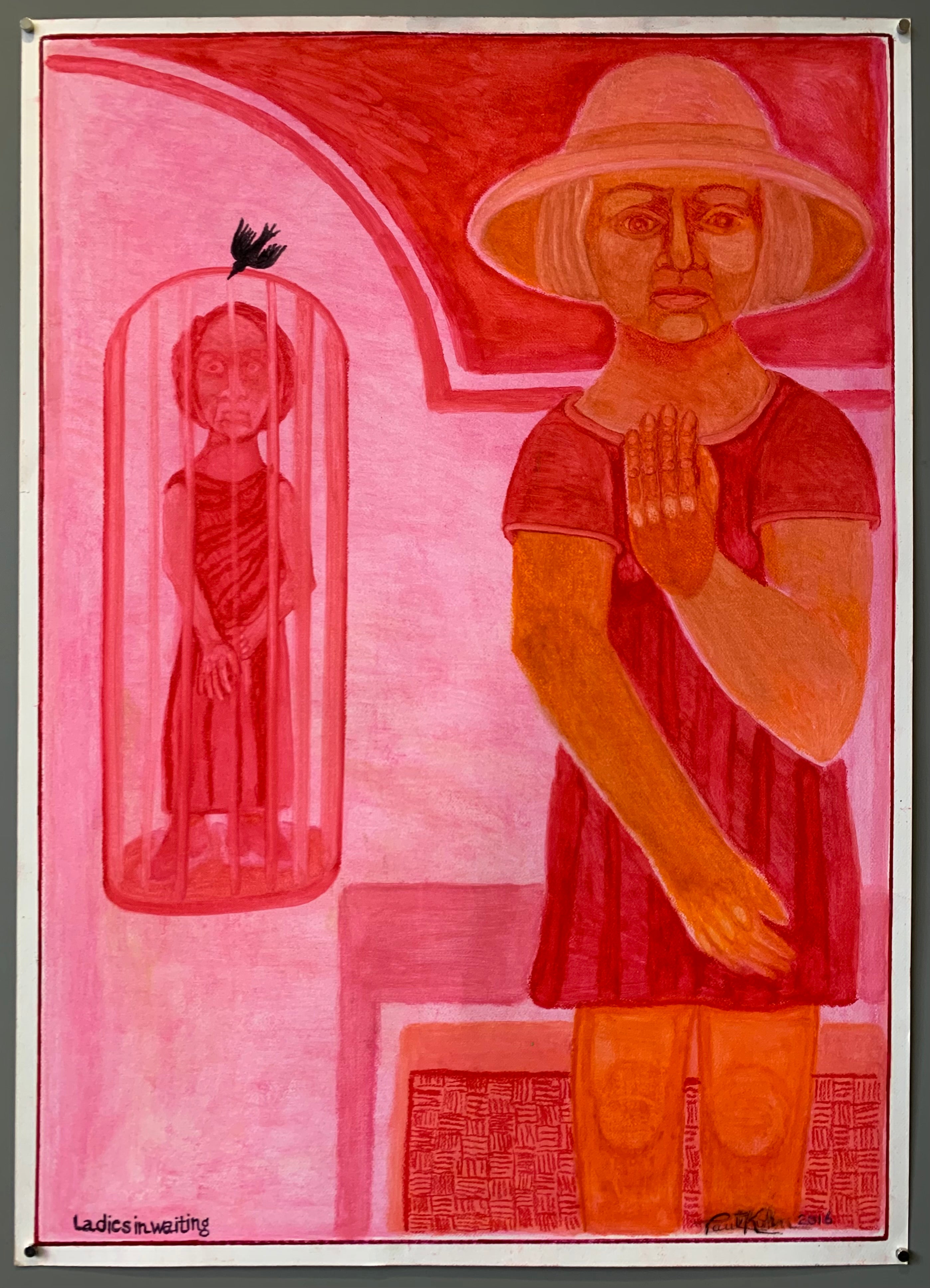 Paul Kohn 'Ladies in Waiting' #128