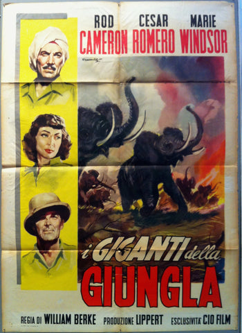Link to  I Giganti della Giungla Film PosterItaly, 1953  Product