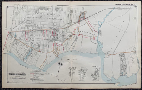 Link to Long Island Index Map No.2 - Plate 9 BrookhavenLong Island, C. 1915 Product