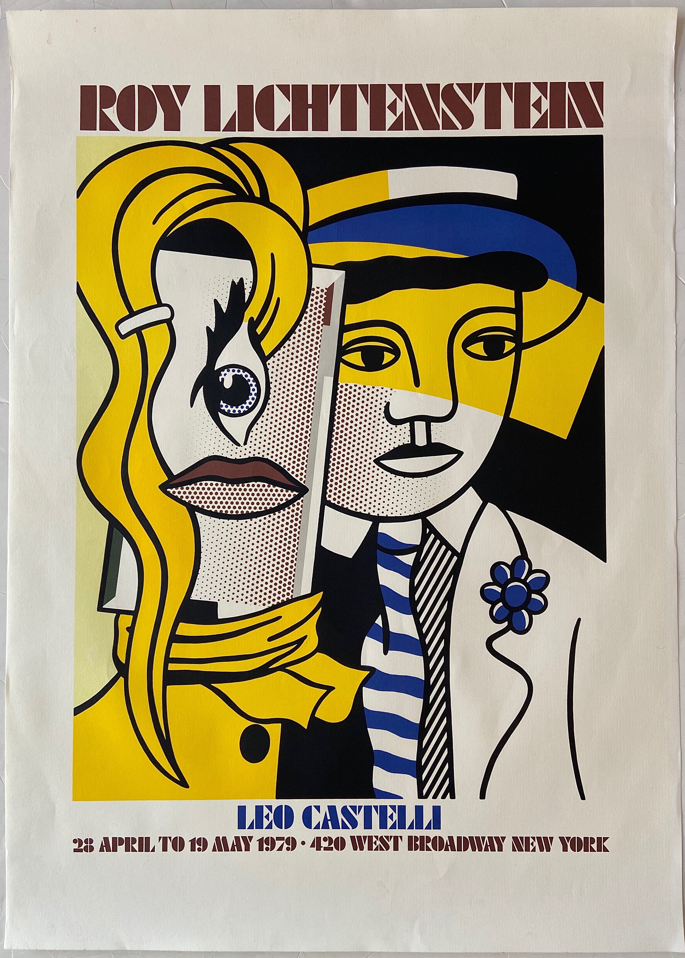 poster of roy lichtenstein poster