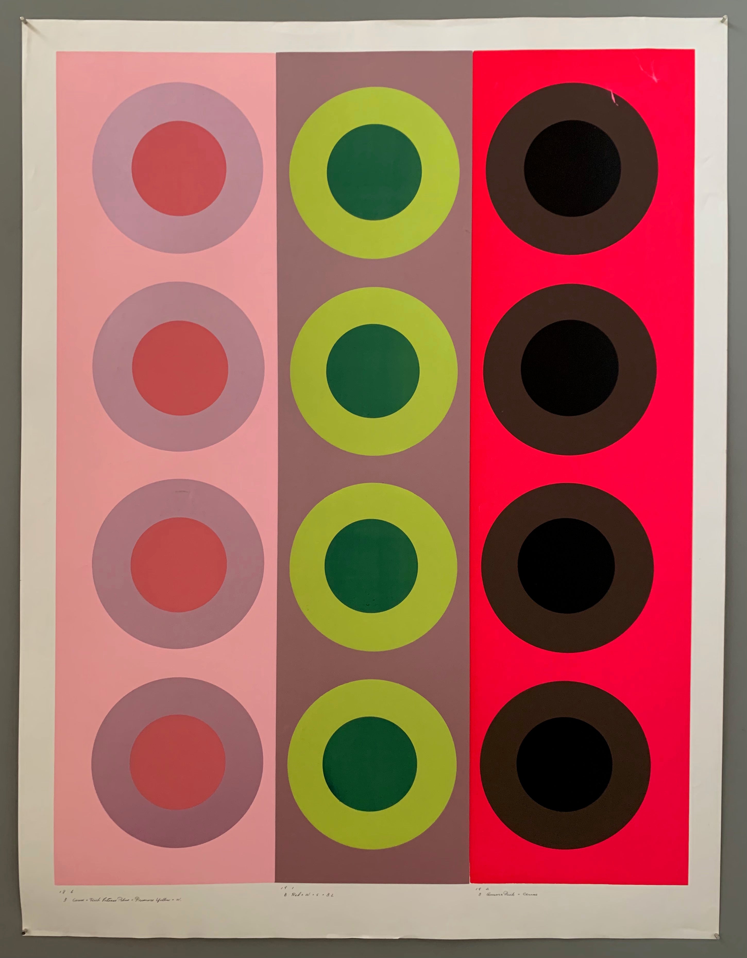 Three rows of targets.