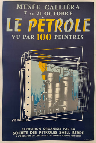 Link to  Musée Galliéra Le Pétrole Poster ✓France, 1959  Product
