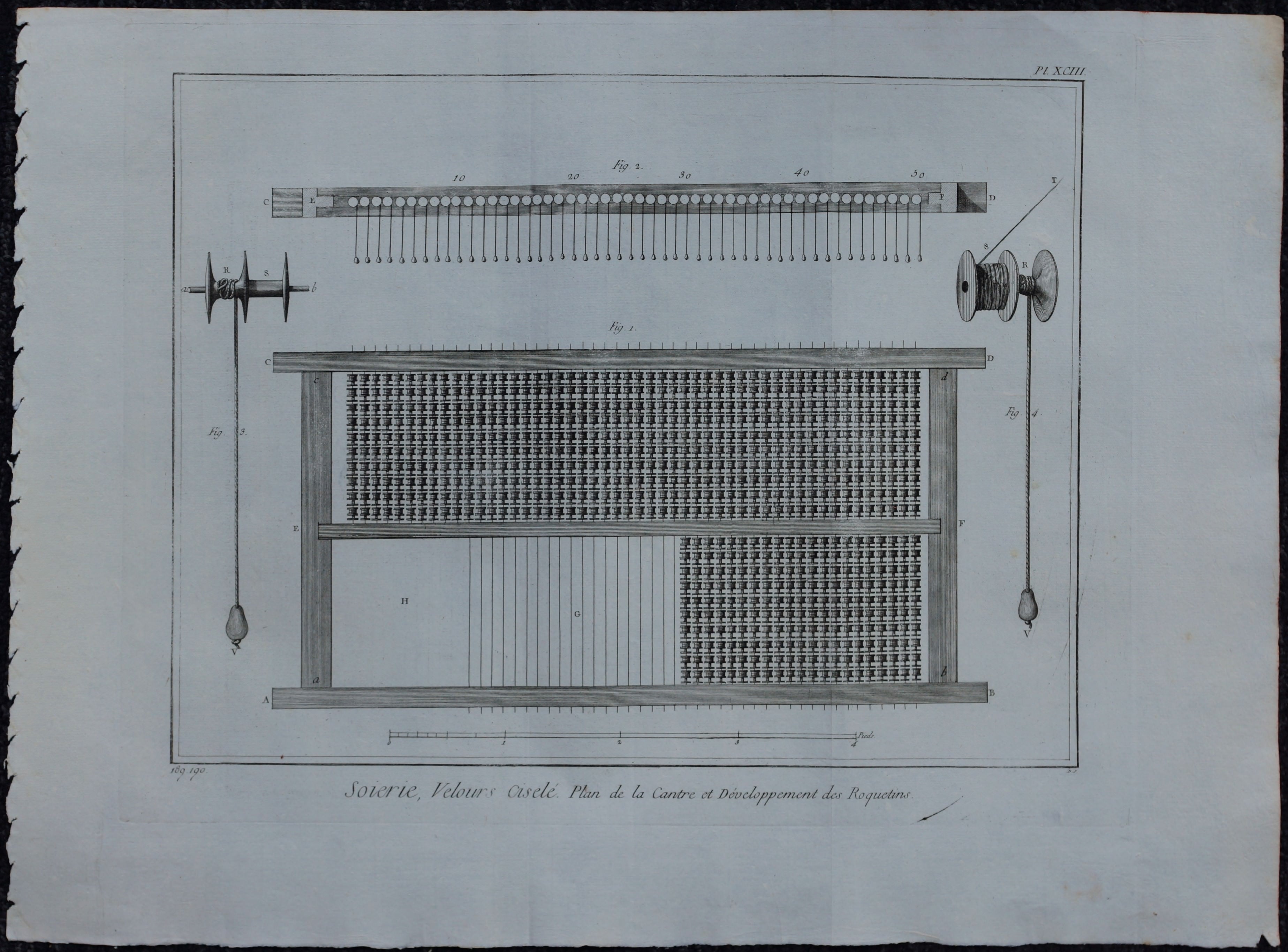 French Engraving Plate XCIII