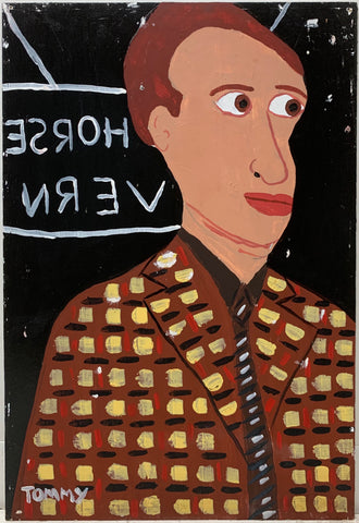 Link to  Dylan Thomas at the White Horse Tavern #101 Tommy Cheng PaintingU.S.A, 1995  Product