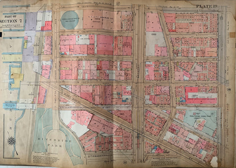 Link to Atlas of the City of New York Borough of the Manhattan (Volume 4)New York City, 1924 Product