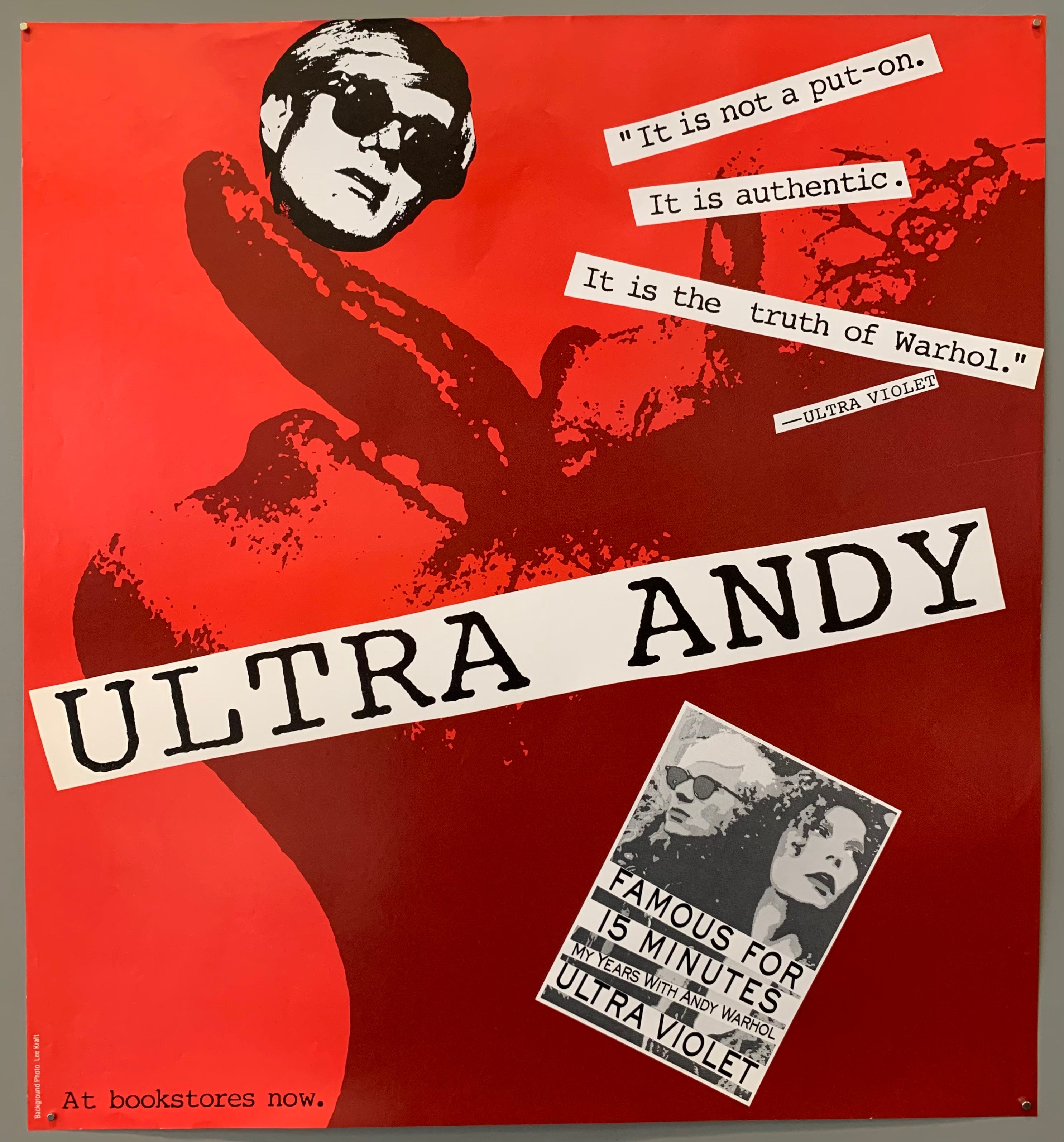 valg tweet Stilk Red Ultra Violet Andy Warhol Poster – Poster Museum