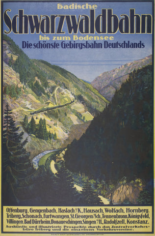 Link to  SchwarzwaldbahnGermany c. 1910  Product