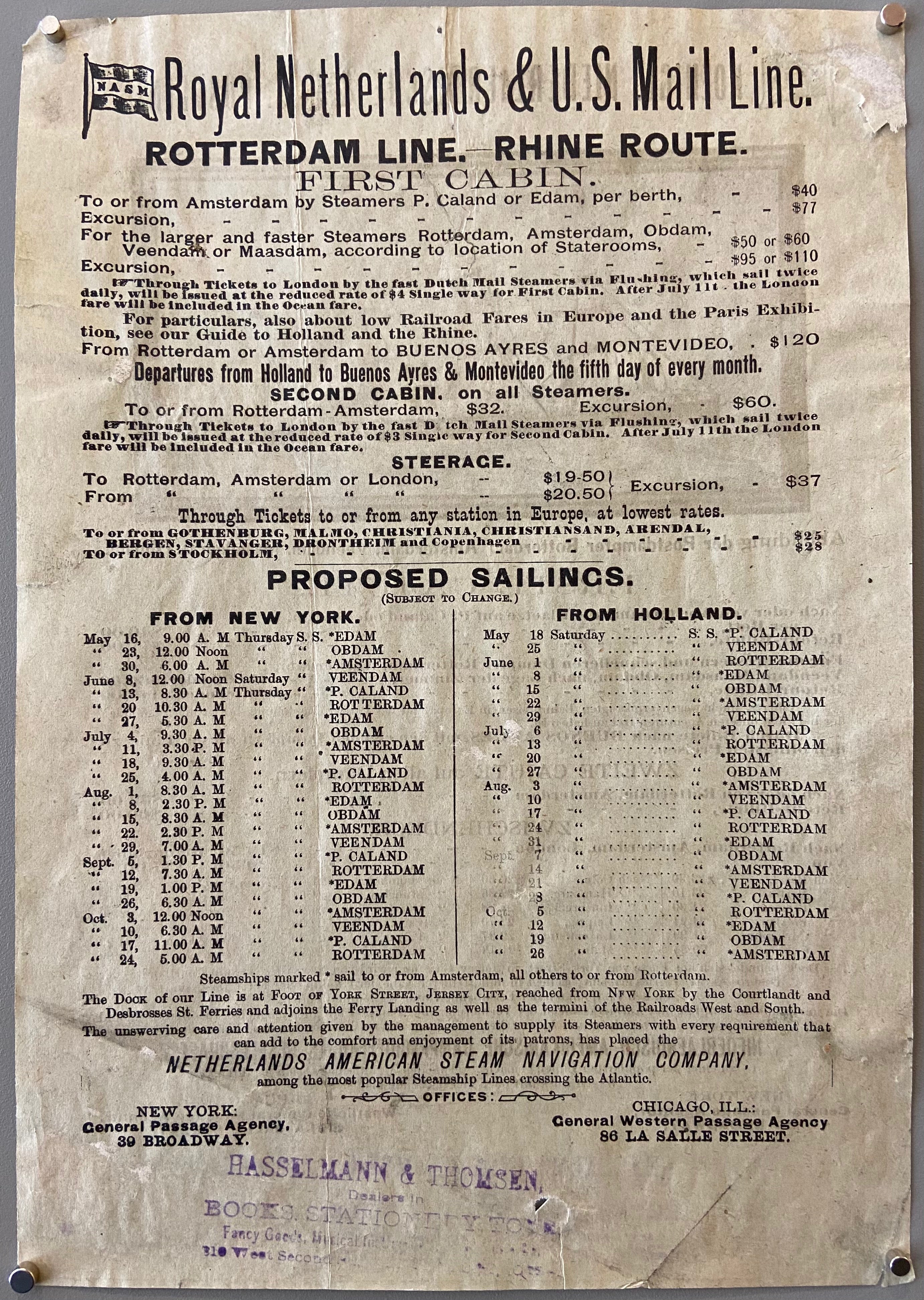 postal poster
